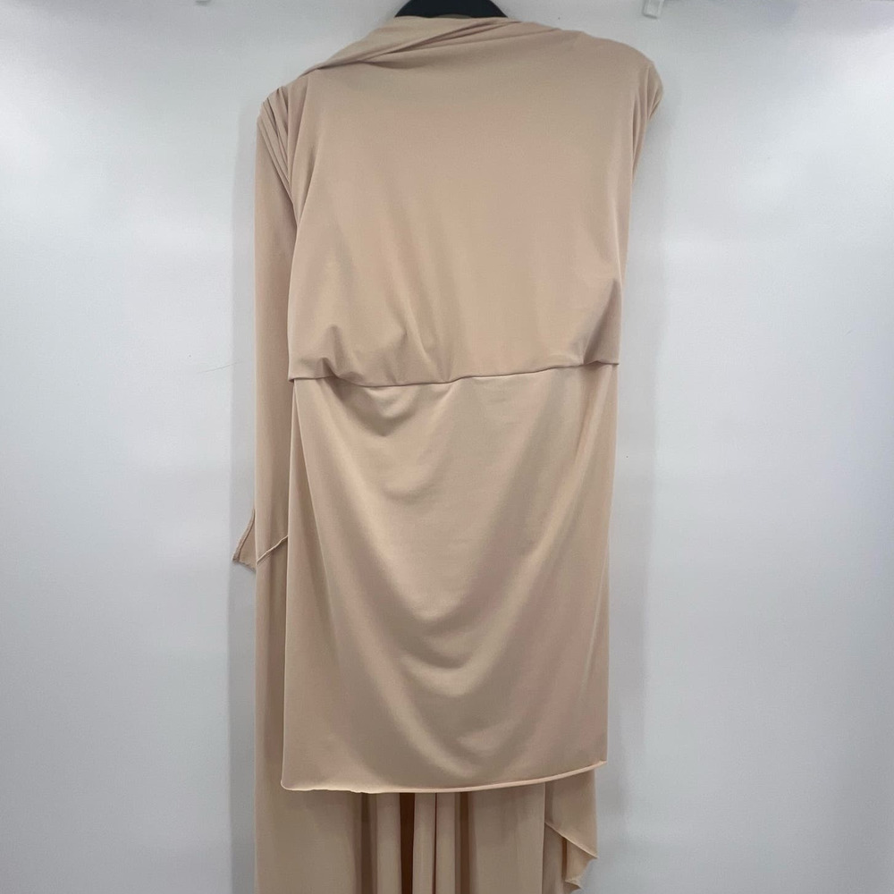 Anyutas Couture Custom Maternity Photoshoot Dress with Train Med/Lrg Champagne - Picture 5 of 11